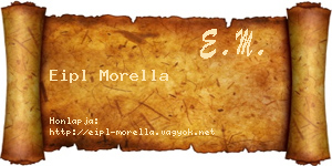Eipl Morella névjegykártya